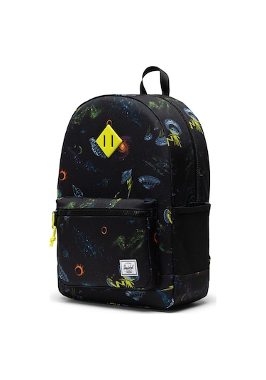 Heritage Genç 14"inç Laptop Uyumlu Sırt Çantası, Su İtici Kumaş, 26 L Lacivert Galaksi