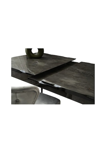 Irony Kütük Kelebek 90 X 160+30 Masa Siyah