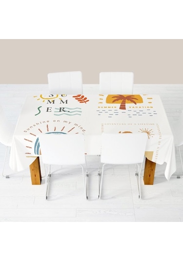 Dijital Baskı Masa Örtüsü 150x170 cm-013