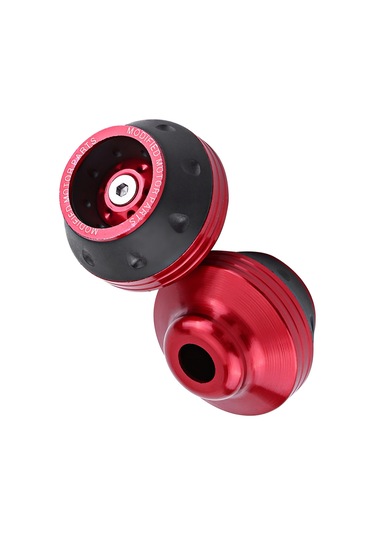 Yaozixa Motorsiklet Cnc Alüminyum Ön Çatal Koruması - Kırılganlığı Azaltır, Dayanıklı Ve Anti-sürtünme Özelliği Kırmızı, Çift Adet