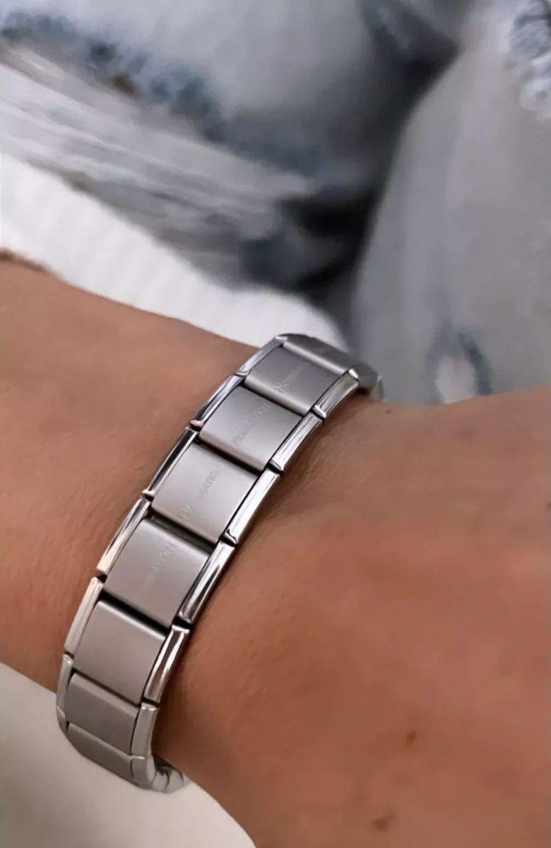 Vally Tıme Nominatio Bıçak Bilekliği Nominations Bıçak Bilekliği 172846462 Gri