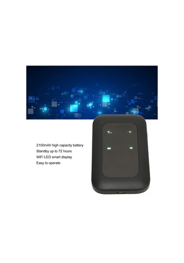 Geeksen Taşınabilir 4g Wifi Modem - 2100mah Batarya, 10 Kullanıcı Desteği, Hızlı İnternet Erişimi