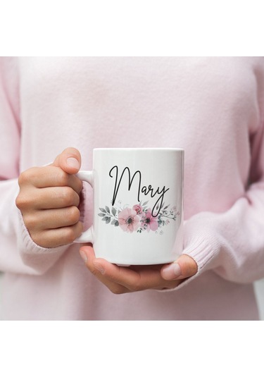 Kadın Ve Kızlar İçin Kişiselleştirilebilir Kupa Bardak , Hediye Kahve Kupası İngilizce Kupa