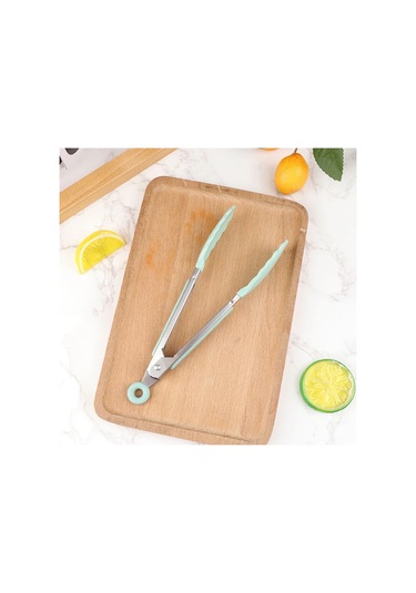 Silikon Barbekü İzgara Tong Mutfak Pişirme Salata Ekmek Hizmet Çok Renkli