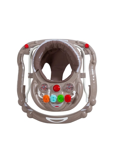 Ciciko Smile Yürüteç Öğretici Ve Stoplu Bej Yürüteç