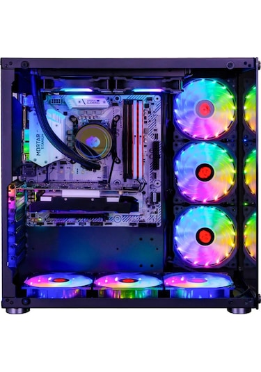 Coldpower Seaview 7X ARGB Temperli Cam 750W 80+ Bronze E-ATX Bilgisayar Kasası