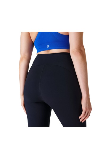 Sweaty Betty Sweaty Betty Power Ultrasculpt High Waist 7/8 Kadın Koşu Taytı Blk SiYAH Siyah