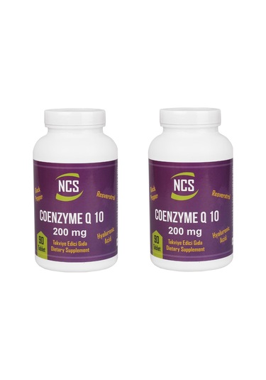 Ncs Koenzim Q10 Hyaluronic Acid Coenzyme Q10 200 MG 90 Tablet 2 Adet