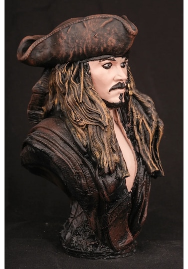 Dükkan Design Jack Sparrow Büst