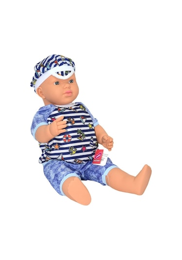 2251 Gamze Konuşan Aliş Erkek Kel Bebek 55 CM