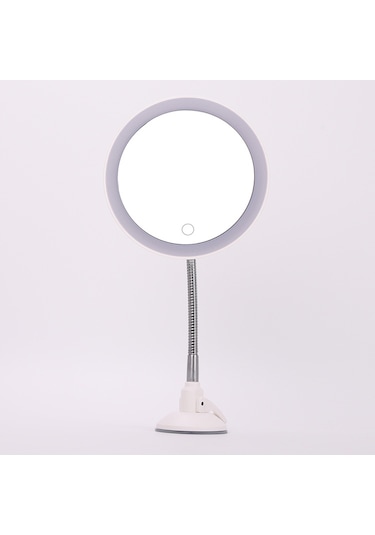 Land Of Myth Şerit Led Işıklı 10x Banyo Makyaj Tıraş Aynası