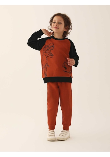 Rolypoly Roly Poly Erkek Çocuk Eşofman Takımı 2-7 Yaş Tarçın Tarçın