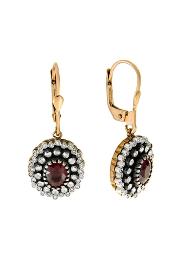 2,68 Ct Yakut Elmas Küpe