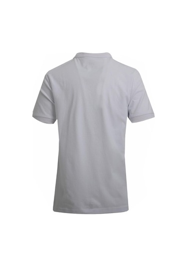 Uki Beyaz Comfort Fit Polo Yaka Pike T-shirt Beyaz
