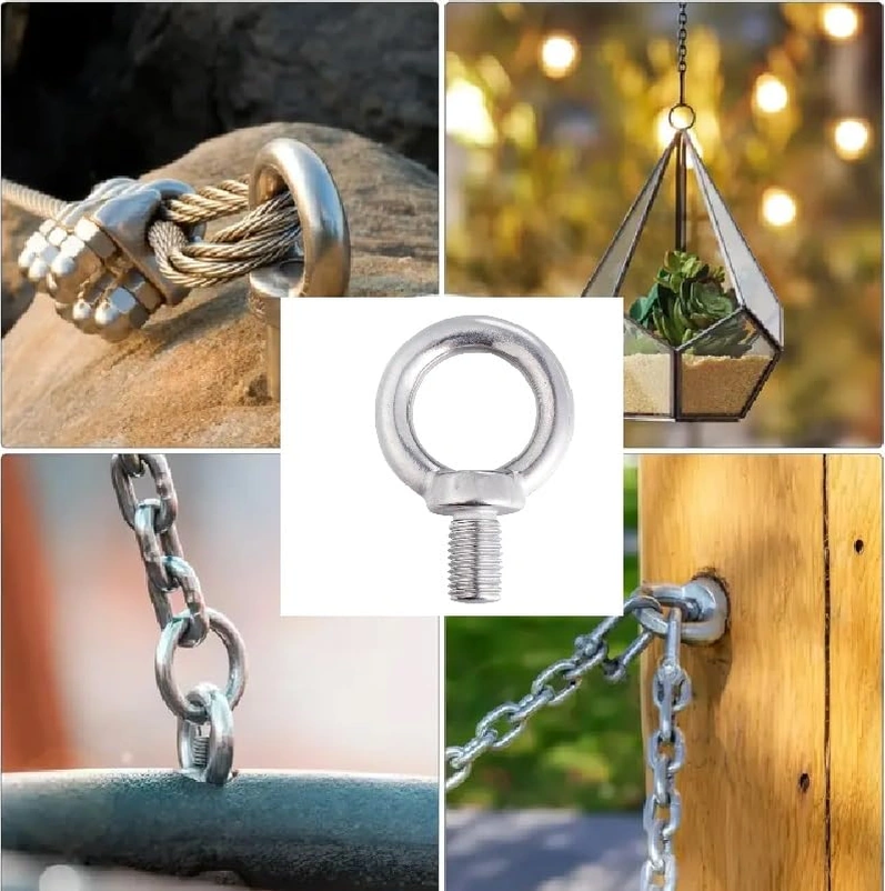 Halkalı Somun Erkek Aybolt Metrik 16 Galvaniz Kaplama Dın 580 -