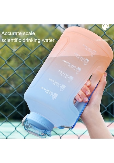 1500ml Büyük Boy Taşınabilir Motivasyon Spor Su Matarası 001