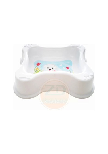 Pati Desenli Kedi Köpek Mama Su Kabı Hb1014