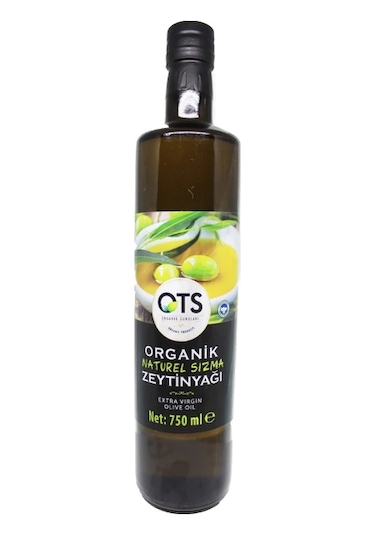 Ots Organik Naturel Sızma Zeytinyağı Cam 750 ML