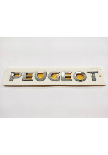 Peugeot Arma Bagaj Yazısı 307 Yapıştırma 22.3cmx2.5cm 8152