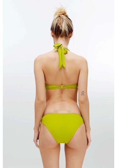 U.S. Polo Assn. Kadın Yeşil Bikini Takım