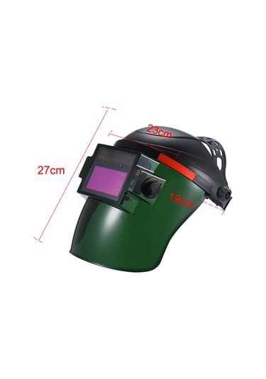 Symbee Kollektif Aydınlatma Kontrolü Ve Isıya Dayanıklı Malzeme İle Hafif Kask Tipi Kaynak Maskesi Wa-pcj3