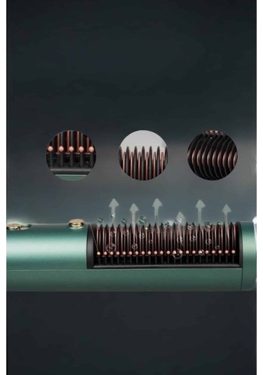 Üflemeli Fön Tarak Düzleştirici Seramik Kaplama Elektriklenme Karşıtı