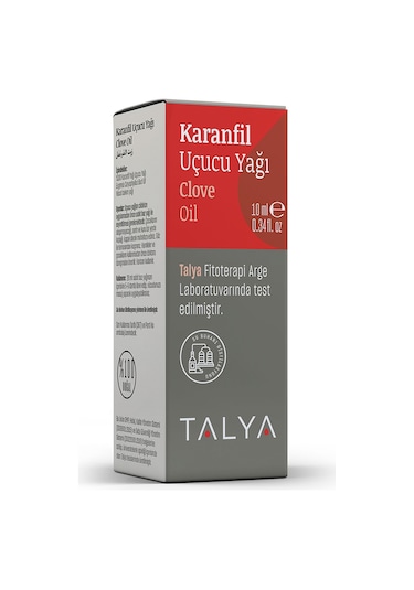 Talya %100 Saf ve Doğal Buhurdanlık ve Difüzör İçin Karanfil Uçucu Yağı 10 ML