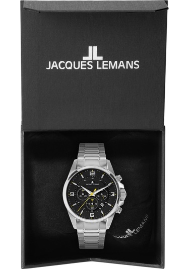 Jacques Lemans Lıverpool 1-2118d Erkek Kol Saati Gümüş