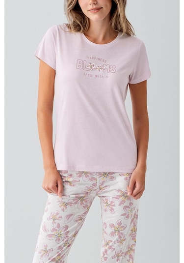 Arnetta Kadın Pijama Takımı Pembe