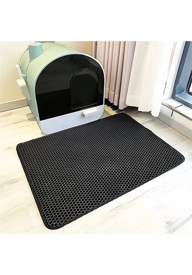 Jl Büyük Boy Kedi Kumu Matı Eva Çift Katmanlı Su Geçirmez Kedi