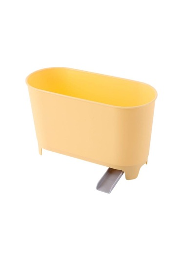 Sarı Yaratıcı Mutfak Çok Fonksiyonlu Lavabo Saklama Kutusu Ev Kuru Ve Islak Ayırma Filtresi Tahliye Kutusu Sarı