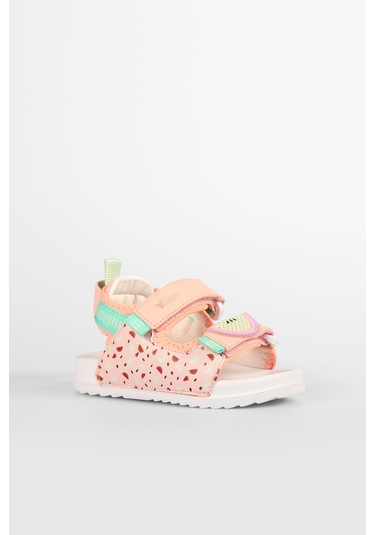 Vicco İnkagi Anatomik Kız Çocuk Sandalet Pudra