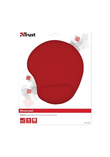 Trust 20429 Bıgfoot Kırmızı Mousepad