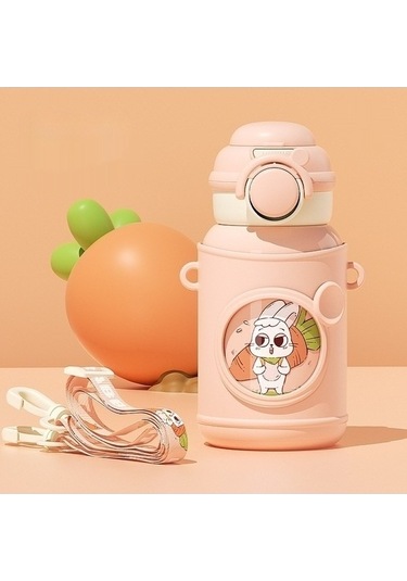 Didadodo Yüksek Kaliteli Termoslu Su Şişesi Mavi Öğrenci Çocuk Bardağı - Wa Mavi Mavi Mavi