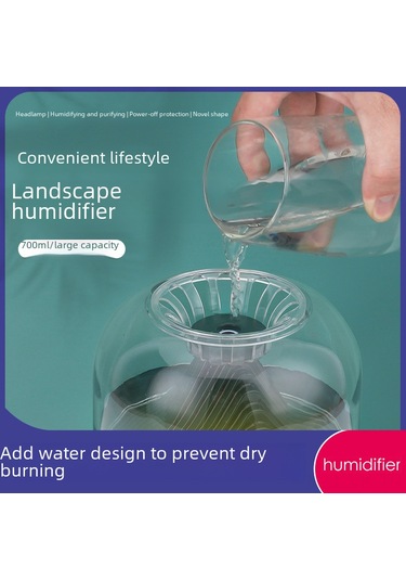 Vkemall Ev İçin Taşınabilir Çift Fonksiyonlu Hava Temizleyici Ve Nemlendirici - Büyük Depo, Sessiz Çalışma, 10-20 M² Kapsama