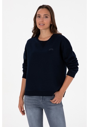 U.s. Polo Assn. Kadın Lacivert Sweatshirt 50313586-vr033 Lacivert