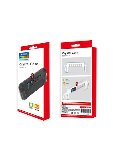 Nintendo Switch 2 Kristal Case Şeffaf Dobe Tns-3155