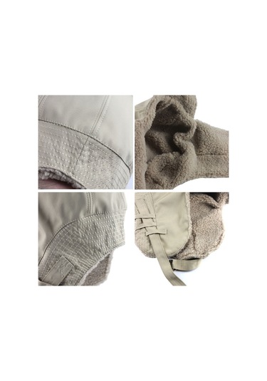 Kadife Kumaştan Yapılmış Kalın Ve Sıcak Kışlık Kayak Şapkası, Soğuk Havalara Özel Beyaz