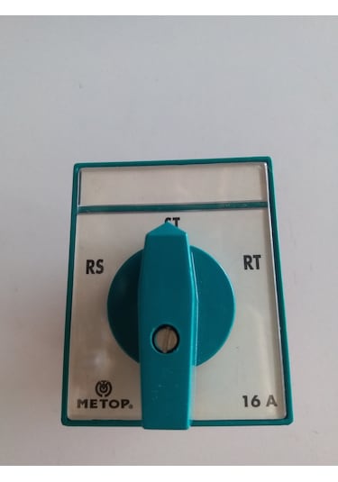 3X16 AMPER 3 POZLU VOLTMETRE KOMİTATÖRÜ