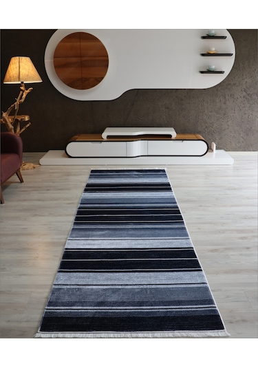 Bambu Mutfak Halısı Makinada Yıkanabilir Dekoratif Kaymaz Kilim