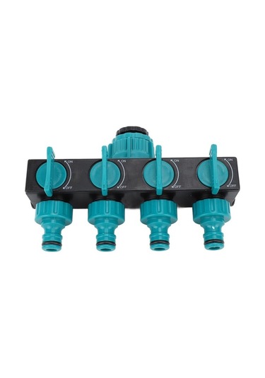 Ganzhoushop Rg Hortumu Hortum Dayanıklı Boru Bahçe Ayırıcı Abs 4'lü Set 1'i Bx - Su Geçirmez Kaliteli