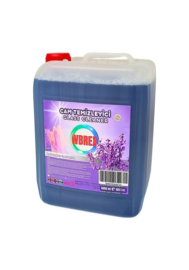 Wbrex Lavanta Kokulu Profesyonel Cam Temizleyici 2 x 5 L