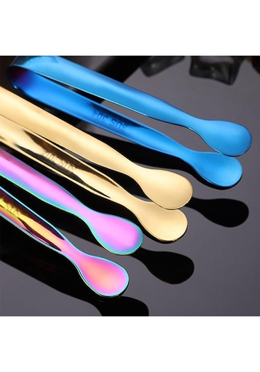 Çok Renkli Çok Fonksiyonlu Cımbız Bar Küp Şeker Buz Kelepçesi Tong Ekmek Insence Klip Tütsü Forseps Ev Kullanışlı Ev Mutfak Şey