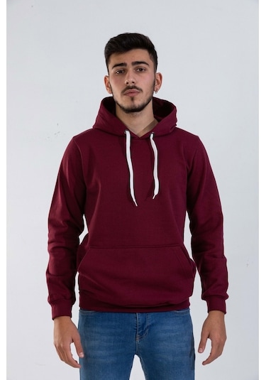 Rafcoll Ünisex Kapşonlu Ve Cepli Sweat Mor