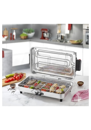 Taner TNRIZ1704 Macro Boy Elektrikli Izgara Barbekü
