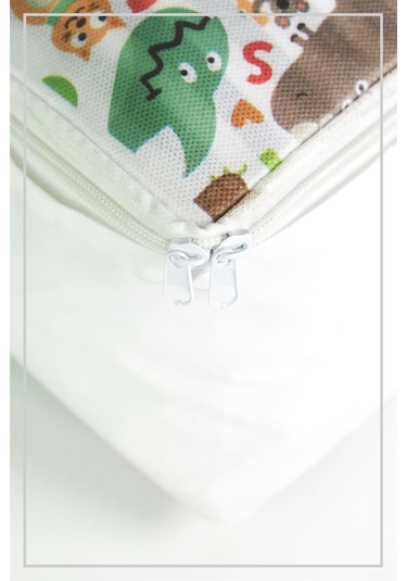 Vedsey 5'li Set Sevimli Hayvan Desenli 50x25x20 CM Hurç Çok Renkli