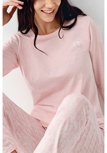 Pierre Cardin Kadın Pembe Pijama Takımı Pc9085-s-v1 Pembe