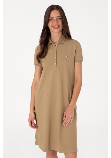 U.s. Polo Assn. Kadın Haki Elbise Örme 50305853-vr027 Haki U.s. Polo Assn. Kadın Haki Elbise Örme 50305853-vr027 Haki