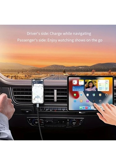 Honeybeeshop Gz11 3ü 1 Arada Geri Çekilebilir Araba Şarj Cihazı Hızlı Şarj Düğüm Olmayan Iphone 15 14 13 12 11 Galaxy Pıxel Uyumlu