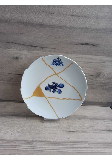 -6 Kişilik Pasta Tabağı Seti Çok Renkli